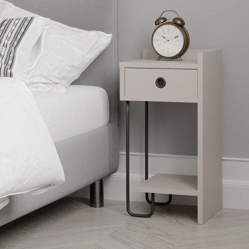 Nachttisch Sirius Right Light Mocha
