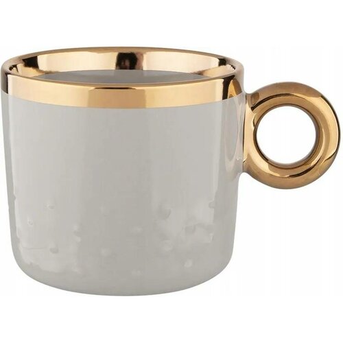 Altom Porzellanbecher Palazzo dots 350 ml, Salbei