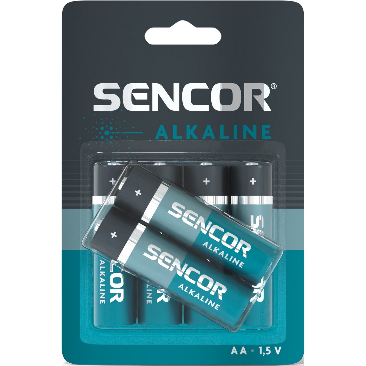 Sencor SBA LR6 alkalická batéria AA, 4 + 2 ks