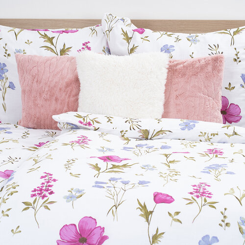 4Home Musselin-Bettwäsche Wildflower Harmony, 140, 140 x 220 cm, 70 x 90 cm