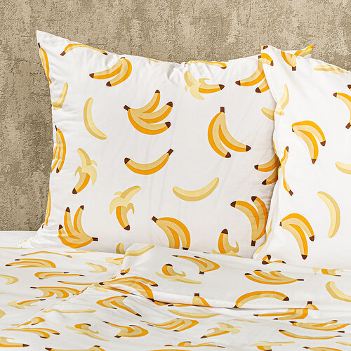 4Home Obliečky Banány micro, 140 x 200 cm, 70 x 90 cm