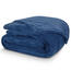 Carbotex Mikrofleece-Decke, Blau, 150 x 200 cm