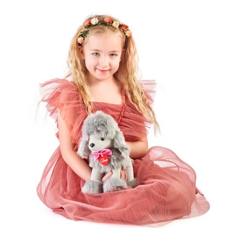 Lumpin Pudelek szary Lily, 25 cm