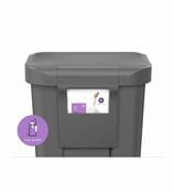 Simplehuman Pedálový odpadkový koš 45 l, šedá