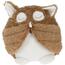 Ogranicznik drzwi Sleepy owl brązowy, 15 x 20 cm