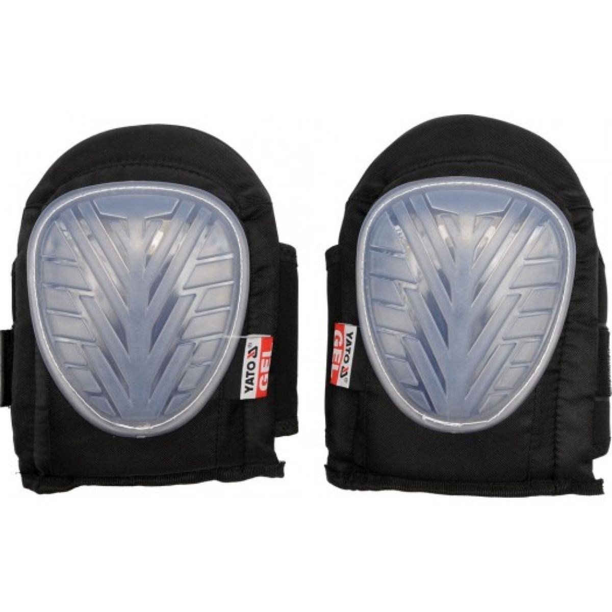 Gélové nákolenníky, čierna