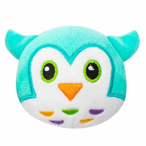 Baby Mix Jucărie de pluș pentru cărucior, șoricelși bufniță, 50 x 12 cm