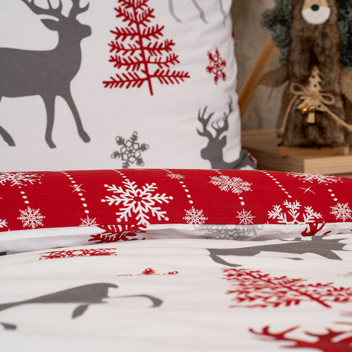 Lenjerie de pat din bumbac 4Home Snow, 140 x 200 cm, 70 x 90 cm