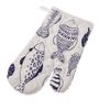 Topfhandschuh wasserfest Fische, 17 x 27 cm