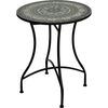 Masă de exterior Bistro decor Mozaic închis,60 x în.71 cm