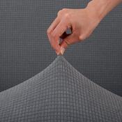 4Home Napínací potah na sedačku Magic clean světle šedá, 190 - 230 cm
