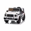 Baby Mix Mercedes-Benz, G63 AMG gyerek elektromos autó, fehér