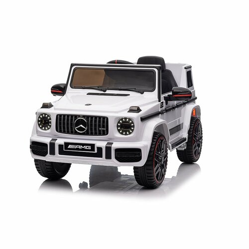 Baby Mix Detské elektrické autíčko Mercedes-Benz G63 AMG, biela