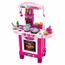 Bucătărie Baby Mix Little Chef roz, 87 x 64 x 29 cm
