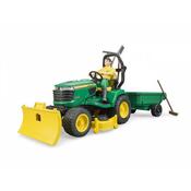 Bruder Nákladné auto MAN s 3 recyklačnými popolnicami a fľašami, 54,5 x 18,5 x 27 cm