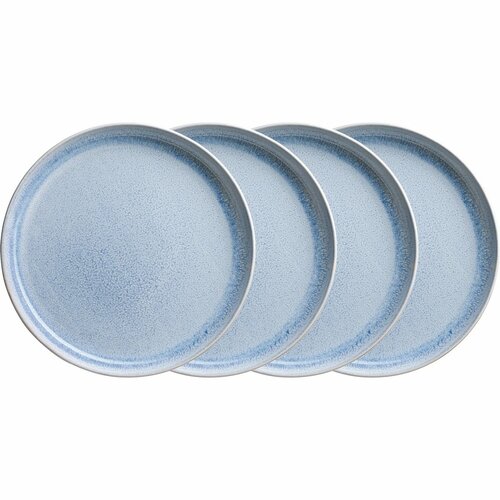 Mäser Set de farfurii de desert 4 bucăți AQUATA – 21 cm, albastru