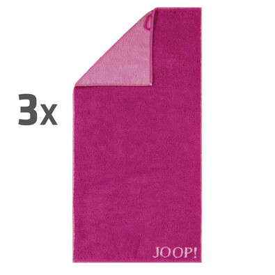 JOOP! ručníky Plaza Doubleface, 50 x 100 cm, 3 ks