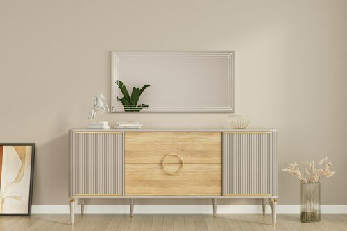 Spiegel Moen White 60 x 120 cm