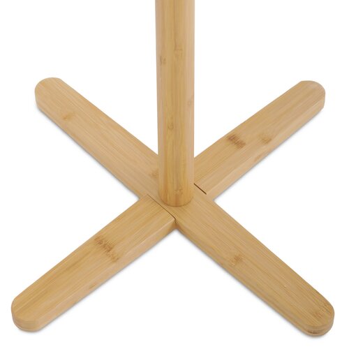 Cuier cu suport B016 NAT, bambus