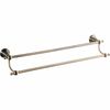 SAPHO 1318-11 Gyémánt dupla törülközőtartó 60 cm,bronz