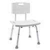 SAPHO A00602101 Handicap-Stuhl mit Rückenlehne, höhenverstellbar, Weiß