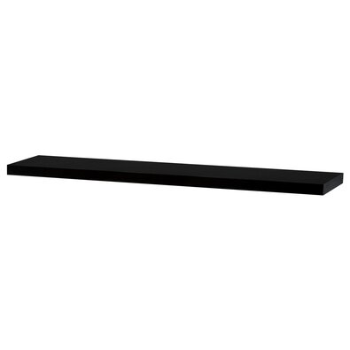 Stenska polica wenge, 120 x 24 x 4 cm