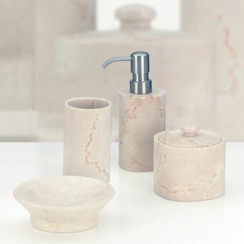 Kela Dozirnik za milo Marble bež, 175 ml