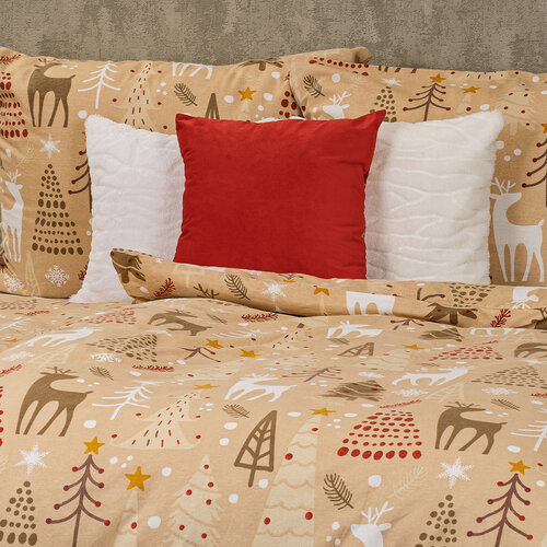Lenjerie de pat Flanel 4Home Festive , 160 x 200cm, 70 x 80 cm