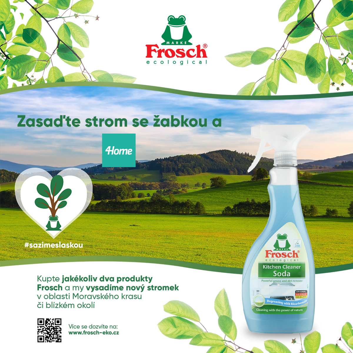 Frosch EKO Oase Citrónová tráva (90ml)