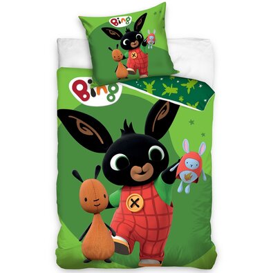 Kinderbettwäsche Bunny Bing und SuperheroHoppity, 140 x 200 cm, 70 x 90 cm