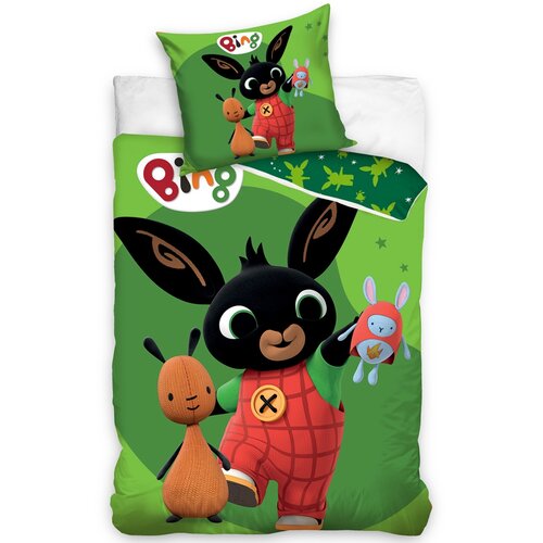 Kinderbettwäsche Bunny Bing und SuperheroHoppity, 140 x 200 cm, 70 x 90 cm
