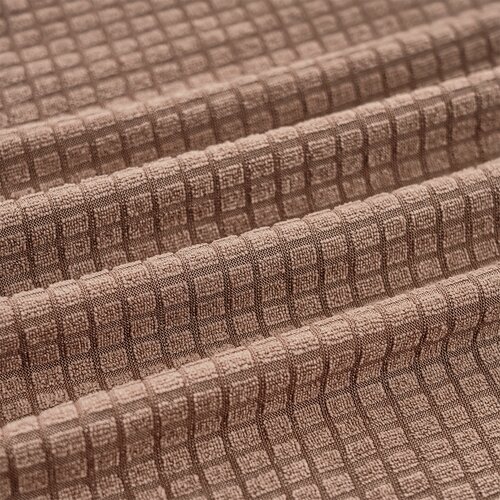 4Home Stretch prevleka za stol Magic clean rjava, 45 - 50 cm, komplet 2 kosov