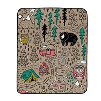 Pătură pliabilă de camping Butter Kings Camping, 145 x 180 cm Pătură pliabilă de camping Butter Kings Camping, 145 x 180 cm