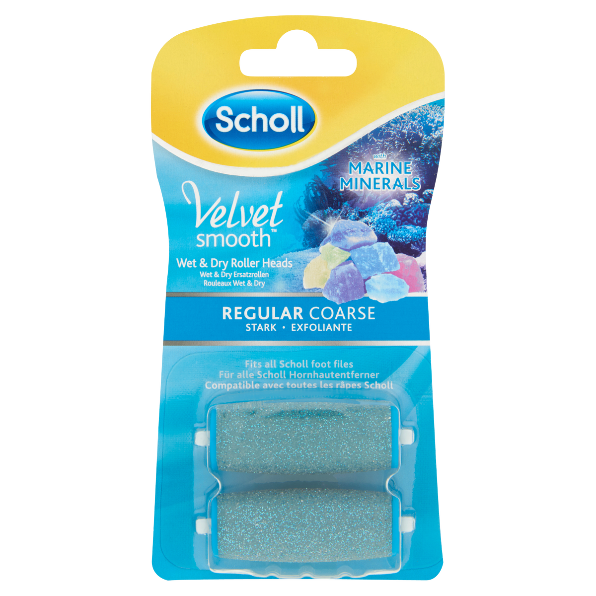 Scholl csere forgófejek - közepesen durva