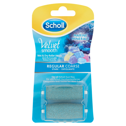 Scholl Capete rotative de schimb - mediu abrazive