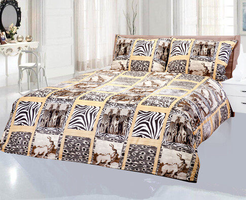 Pościel bawełniana Kongo, 140 x 200 cm, 70 x 90 cm