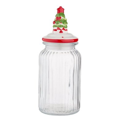 Altom Glasdose mit Keramikdeckel Christmas Tree 900 ml