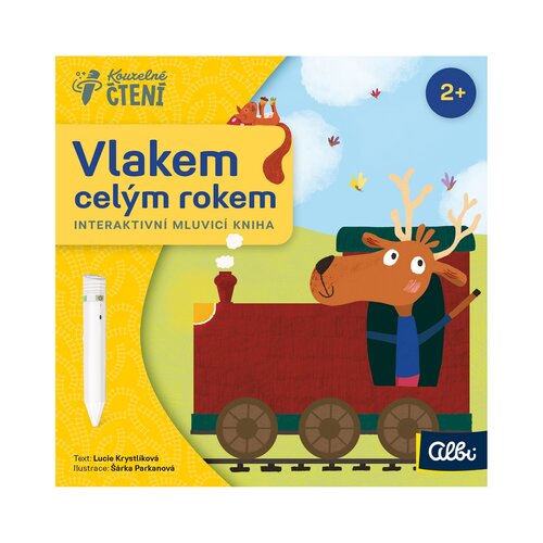 Kúzelné čítanie Mini kniha - Vlak počas roka