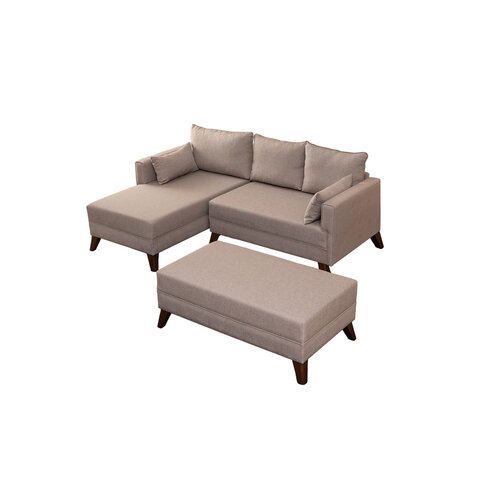 Eckschlafsofa Bella Corner Left 2 Cream