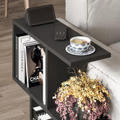 Konferenčna mizica Homemania Wood Black