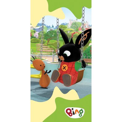 Prosop Iepurașul Bing Pe leagăn, 70 x 140 cm