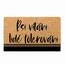 Bohemia Gifts Doormat - Dogs welcome, 40 x 60 cm