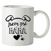Bohemia Gifts Kerámia bögre - Jsem psí máma(Kutyusos anyuka), 350 ml