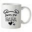 Bohemia Gifts Kerámia bögre - Jsem psí máma(Kutyusos anyuka), 350 ml