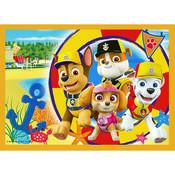 Trefl Puzzle Labková patrola Vždy včas, 4 ks