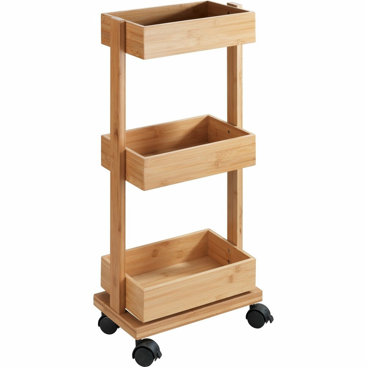 Wenko Bambusový vozík s policami TORTONA