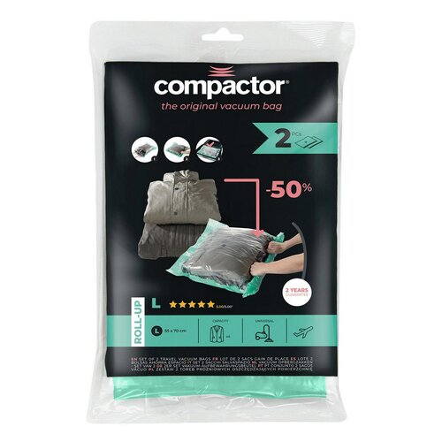 Compactor 2dílná sada vakuových pytlů Compactor Jet Roll Bags L, 55 x 70 cm