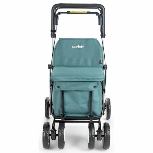 Carlett Senior Assist cadru pentru cumpărături curoți 38 l, albastru-verde