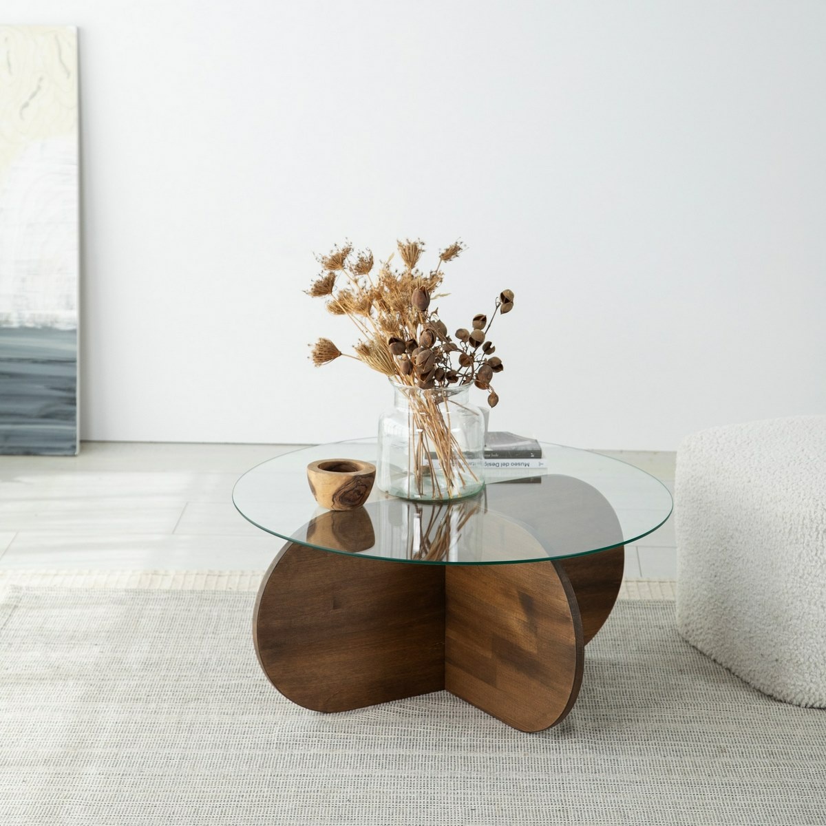 Konferenčný stolík Bubble Walnut