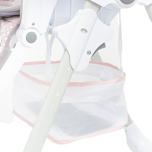 Baby Mix Detská jedálenská stolička Infant, ružová